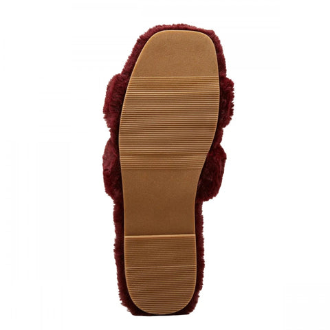 A New Day Women's Burgundy Sage Slide Slippers | A New Day In Lebanon