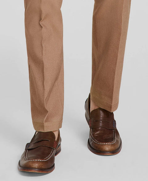 Tommy Hilfiger Men's Tan  Modern-Fit Solid Twill Pants  |  Tommy Hilfiger in Lebanon