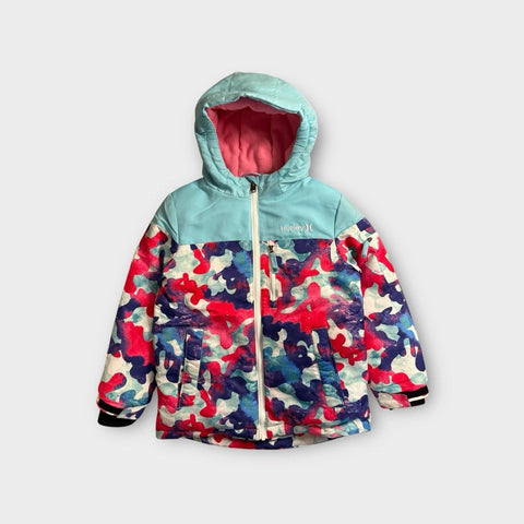 Hurley Girl's Multicolor Powder Snow Hooded Jacket |Hurley In Lebanon