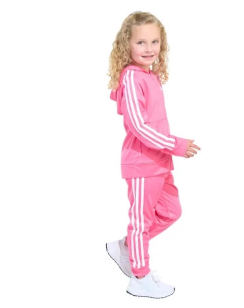 Adidas Girl's Pink 2-Piece Activewear Set  |Adidas In Lebanon