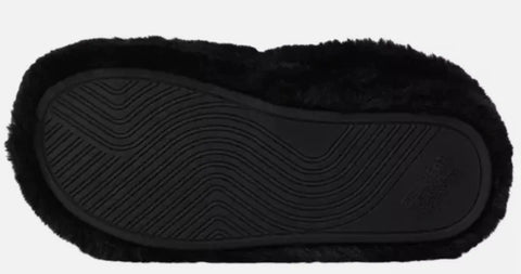 32 Degrees Heat Women's Black Plush Slippers | 32 Degrees Heat In Lebanon