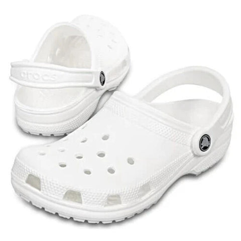 Crocs Men's White Classic Slippers | Crocs In Lebanon