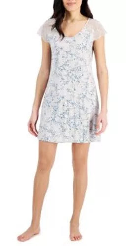 Charter Club Women's Multi Color Nightgown ABU175 s