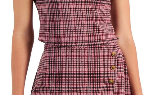 Self Esteem Women's Pink Printed Layer-Look Top | Self Esteem In Lebanon