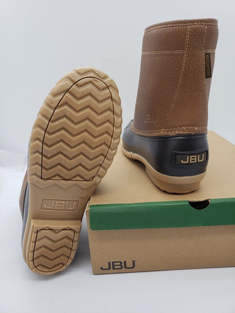 JBU Men's Brown Waterproof Duck Boot ACS249(shoes 61,62,63)