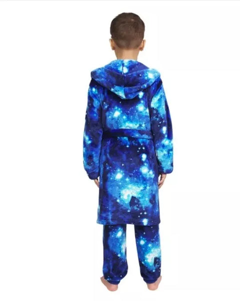 Lands' End Boy's Blue & White 3-Piece Rope Pajamas Set |Lands' End In Lebanon