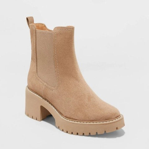 Universal Thread Women's Brown Crispin Chelsea Boots | Universal Thread In Lebanon