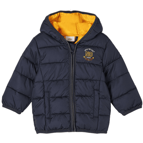 S.Oliver Baby Boy's Navy Zippered Jacket