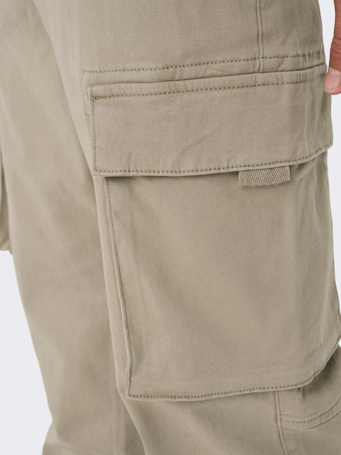 Only & Sons Men's Beige Cargo Pant | Only & Sons In Lebanon