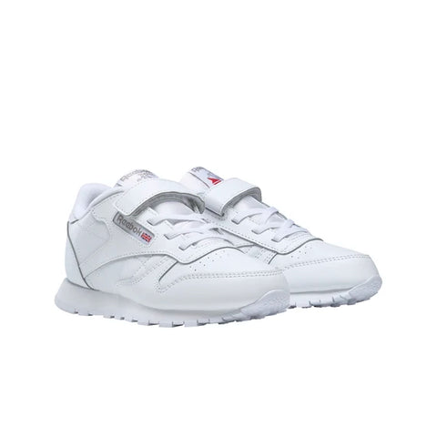 Reebok Kid's White  Classic Leather Sneakers   | Reebok in Lebanon