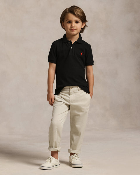 Polo Ralph Lauren Boy's Black logo print Polo T-Shirt | Polo Ralph Lauren  in Lebanon