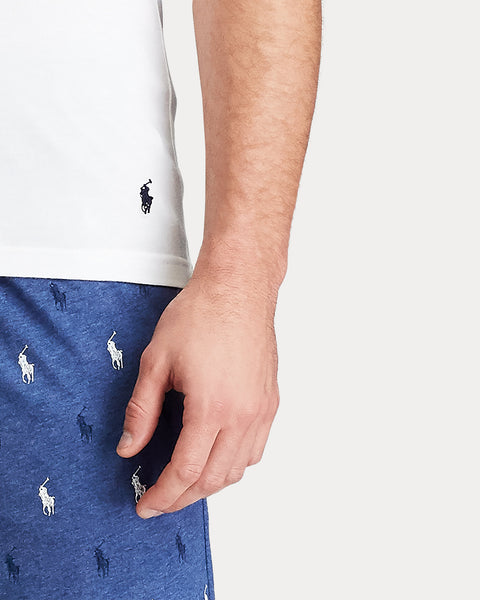 Polo Ralph Lauren Men's White Slim Stretch V-Neck Undershirt 3-Pack | Polo Ralph Lauren In Lebanon