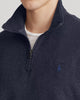 Polo Ralph Lauren Men's Navy Herringbone Jersey Quarter-Zip Pullover Sweater | Polo Ralph Lauren In Lebanon