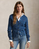 Polo Ralph Lauren Women's Navy Cable-Knit Cotton Cardigan | Polo Ralph Lauren In Lebanon