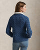 Polo Ralph Lauren Women's Navy Cable-Knit Cotton Cardigan | Polo Ralph Lauren In Lebanon