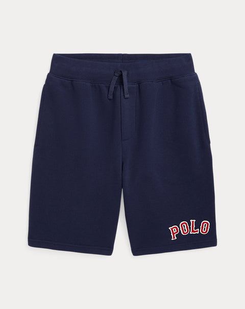 Polo Ralph Lauren Boy's Navy Baseball-Logo Fleece Short | Polo Ralph Lauren In Lebanon