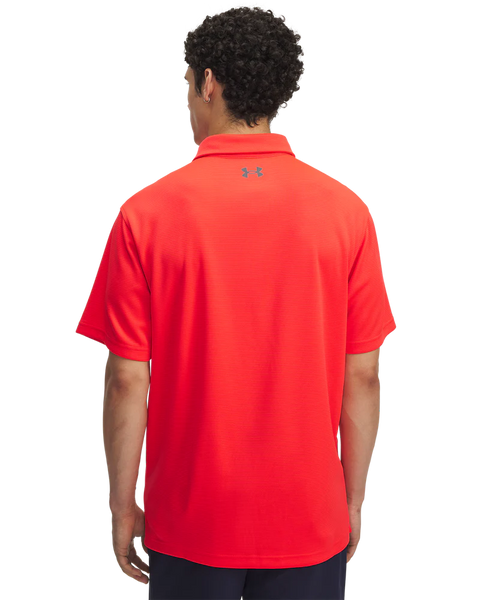 Under Armour Men's Red UA Tech™ Polo T-Shirt|Under Armour In Lebanon