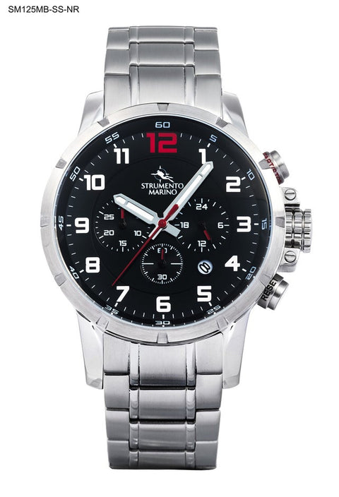 Strumento Marino Men's Silver Summertime" Chronograph Watch  |Strumento Marino in Lebanon