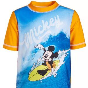 Mickey Mouse Boy's Multicolor Toddler Rash Guard T-Shirt | Mickey Mouse In Lebanon
