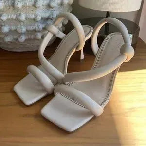 Asos Design Women's Ecru Heel ANS722