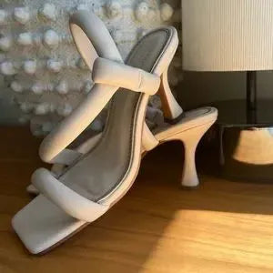 Asos Design Women's Ecru Heel ANS722