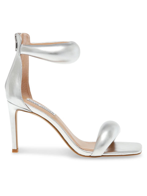 Steve Madden Women's Silver Partay Sandals | Steve Madden In Lebanon