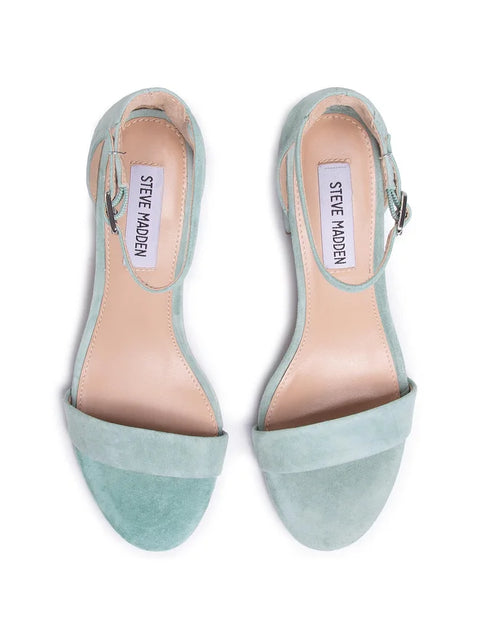 Steve Madden Women's Irenee Mint Suede Heels | Steve Madden In Lebanon