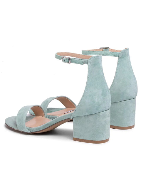 Steve Madden Women's Irenee Mint Suede Heels | Steve Madden In Lebanon