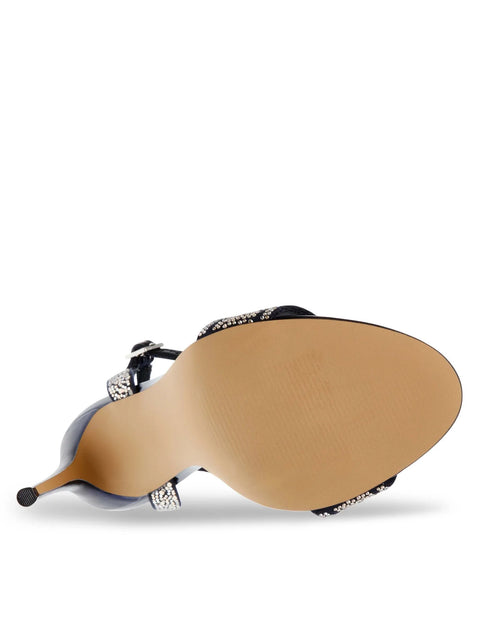 Steve Madden Women's Navy Knockout Sandals | Steve Madden In Lebanon