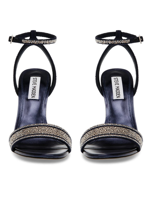 Steve Madden Women's Navy Knockout Sandals | Steve Madden In Lebanon