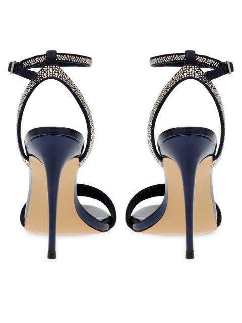 Steve Madden Women's Navy Knockout Sandals | Steve Madden In Lebanon