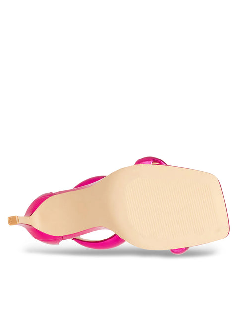 Steve Madden Women's Pink Metallic Partay Sandals | Steve Madden In Lebanon