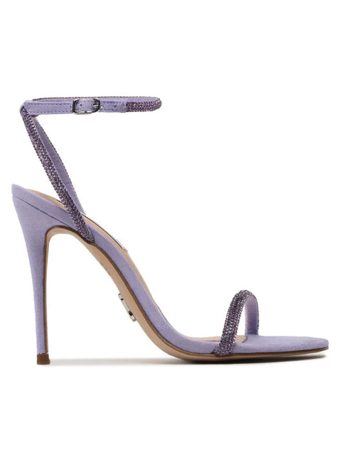 Steve Madden Women's Lavender Blooms Microsuede Breslin Sandal | Steve Madden In Lebanon