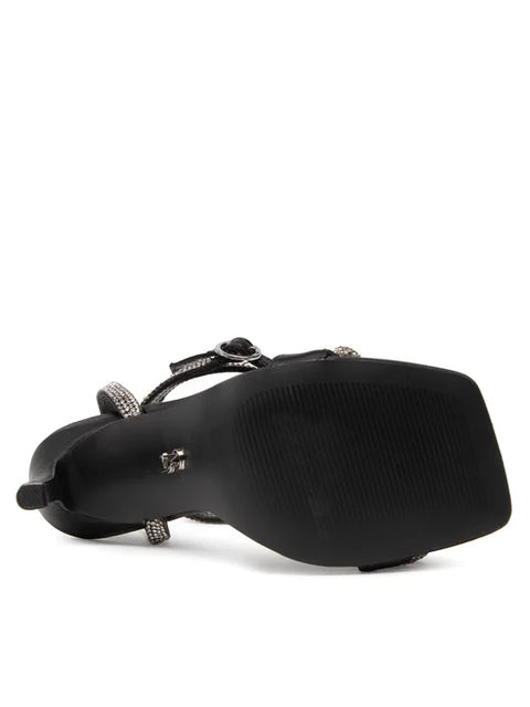 Steve Madden Women's Black Unleash Heeled Sandal | Steve Madden In Lebanon