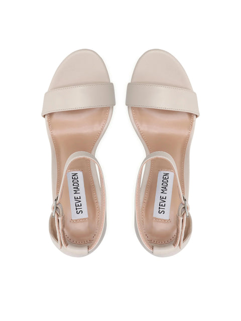 Steve Madden Women's Bone Leather Carrson Sandals | Steve Madden In Lebanon
