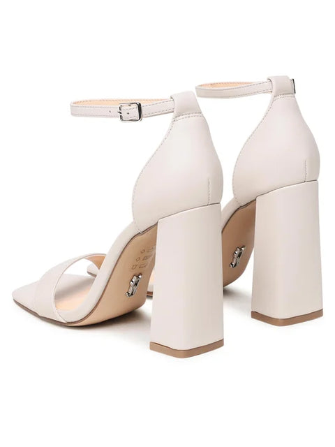 Steve Madden Women's Bone Leather Airy Heeled Sandals | Steve Madden in Lebanon
