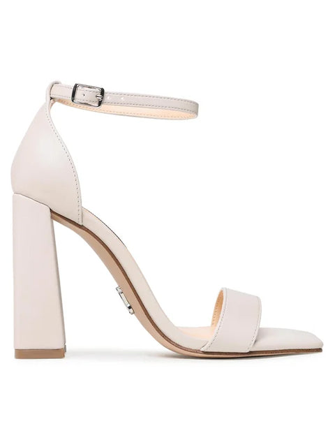 Steve Madden Women's Bone Leather Airy Heeled Sandals | Steve Madden in Lebanon