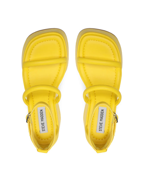 Steve Madden Women's Yellow Graciela Sandals | Steve Madden In Lebanon