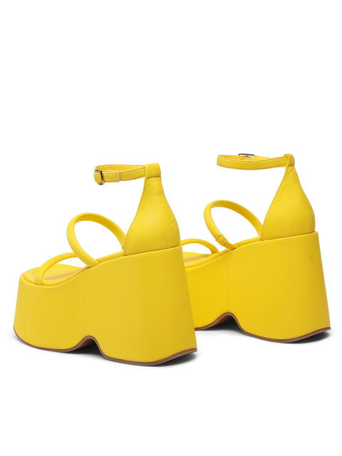 Steve Madden Women's Yellow Graciela Sandals | Steve Madden In Lebanon