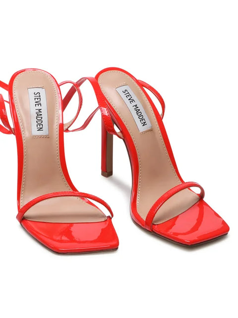 Steve Madden Women's Red Patent Uplift Sandals | Steve Madden in Lebanon