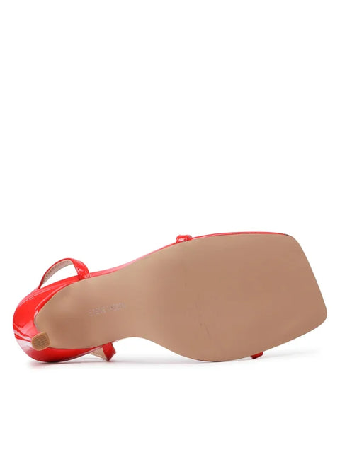 Steve Madden Women's Red Patent Uplift Sandals | Steve Madden in Lebanon