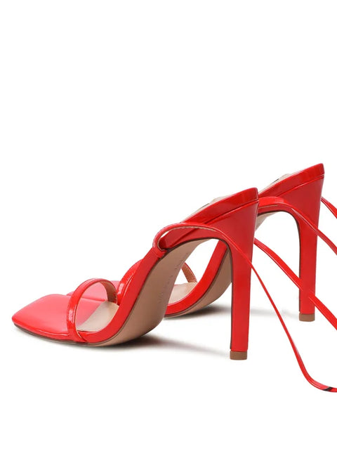 Steve Madden Women's Red Patent Uplift Sandals | Steve Madden in Lebanon