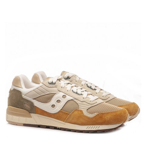Saucony Men's Beige & Off White Shadow 5000 Sneakers | Saucony In Lebanon