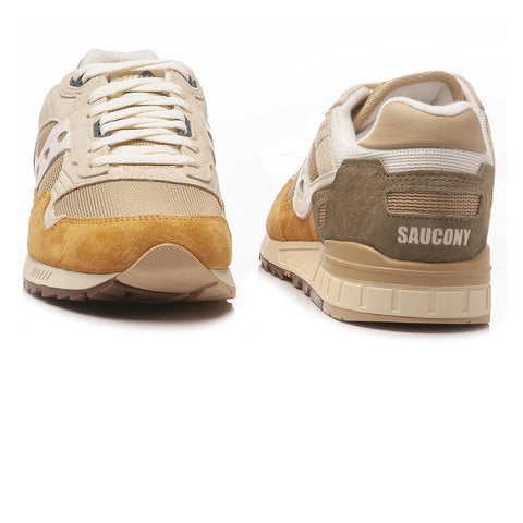 Saucony Men's Beige & Off White Shadow 5000 Sneakers | Saucony In Lebanon