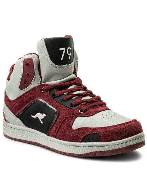 KangaRoos Men`s Grey-Red Sneakers | KangaRoos In Lebanon