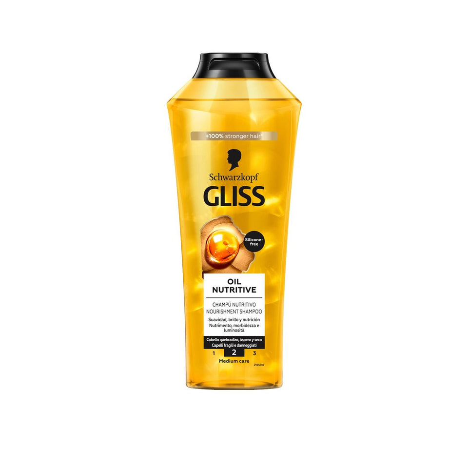 Schwarzkopf Gliss Oil Nutritive Nourishment Shampoo 400ml | Schwarzkopf In Lebanon