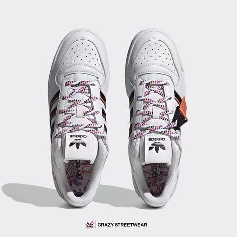 Adidas Men's White Forum Low premium leather Sneakers | Adidas In Lebanon
