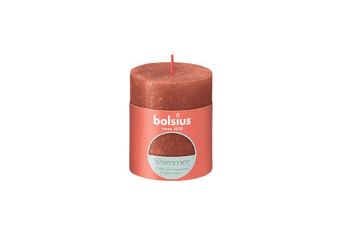 Bolsius Since 1870 Shimmer Bronze Candle | Bolsius In Lebanon