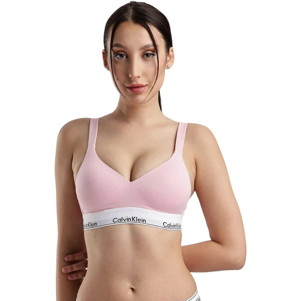 Calvin Klein Women's Light Pink Icon Padded Bra