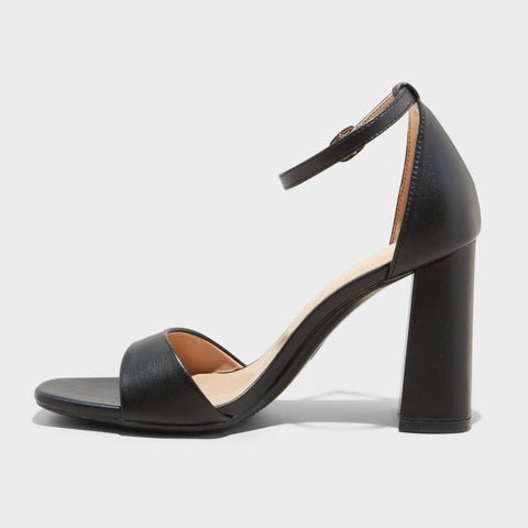 A New Day Women's Black Shelly Heels With Memory Foam Insole |A New Day In Lebanon